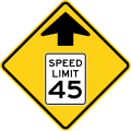 W3 series Advance traffic control- ahead